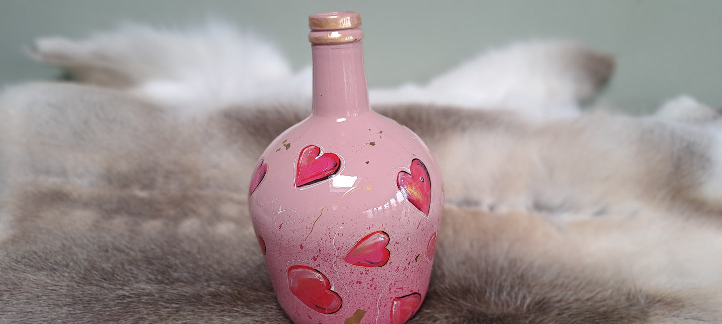 Roze vaas "Cupido"