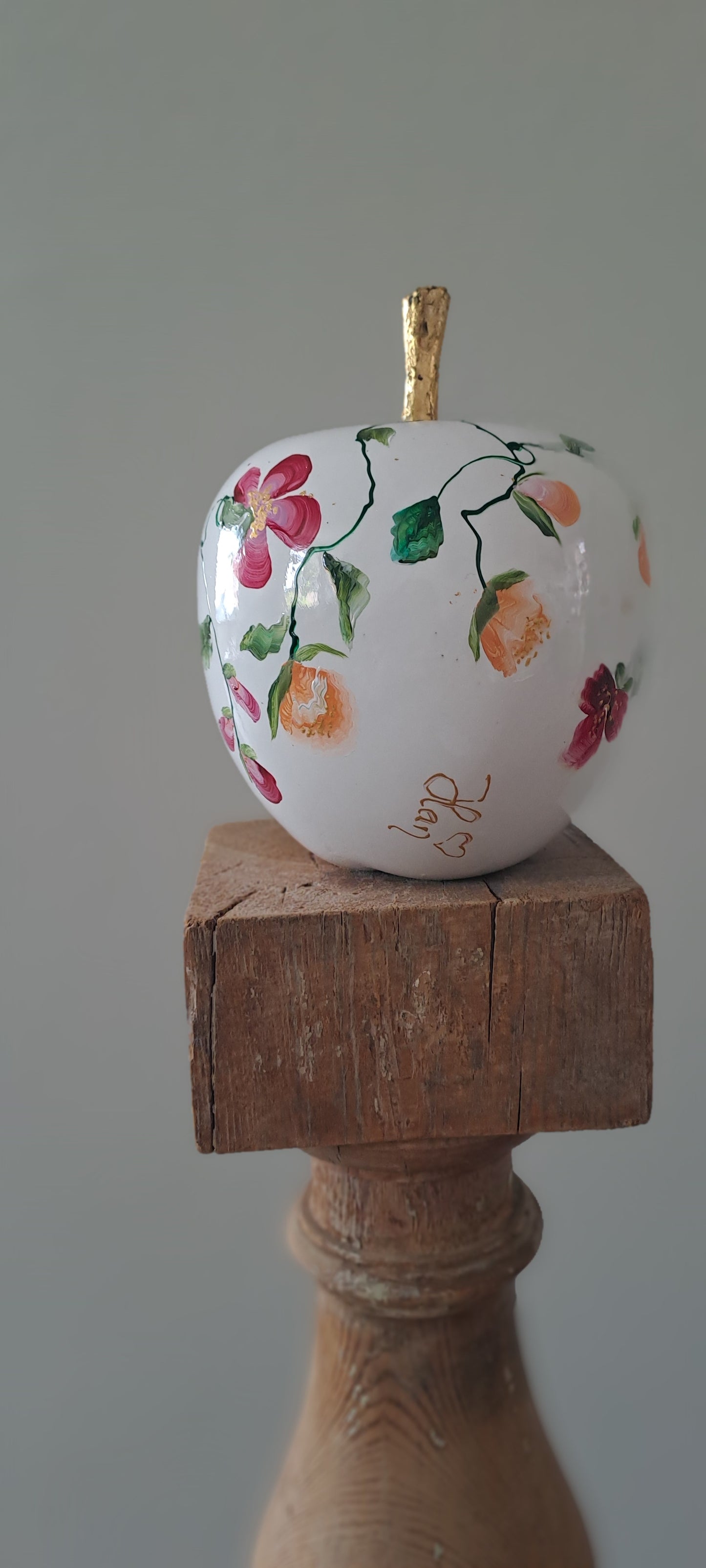 Decoratieve appel" la Vie en Fleur"