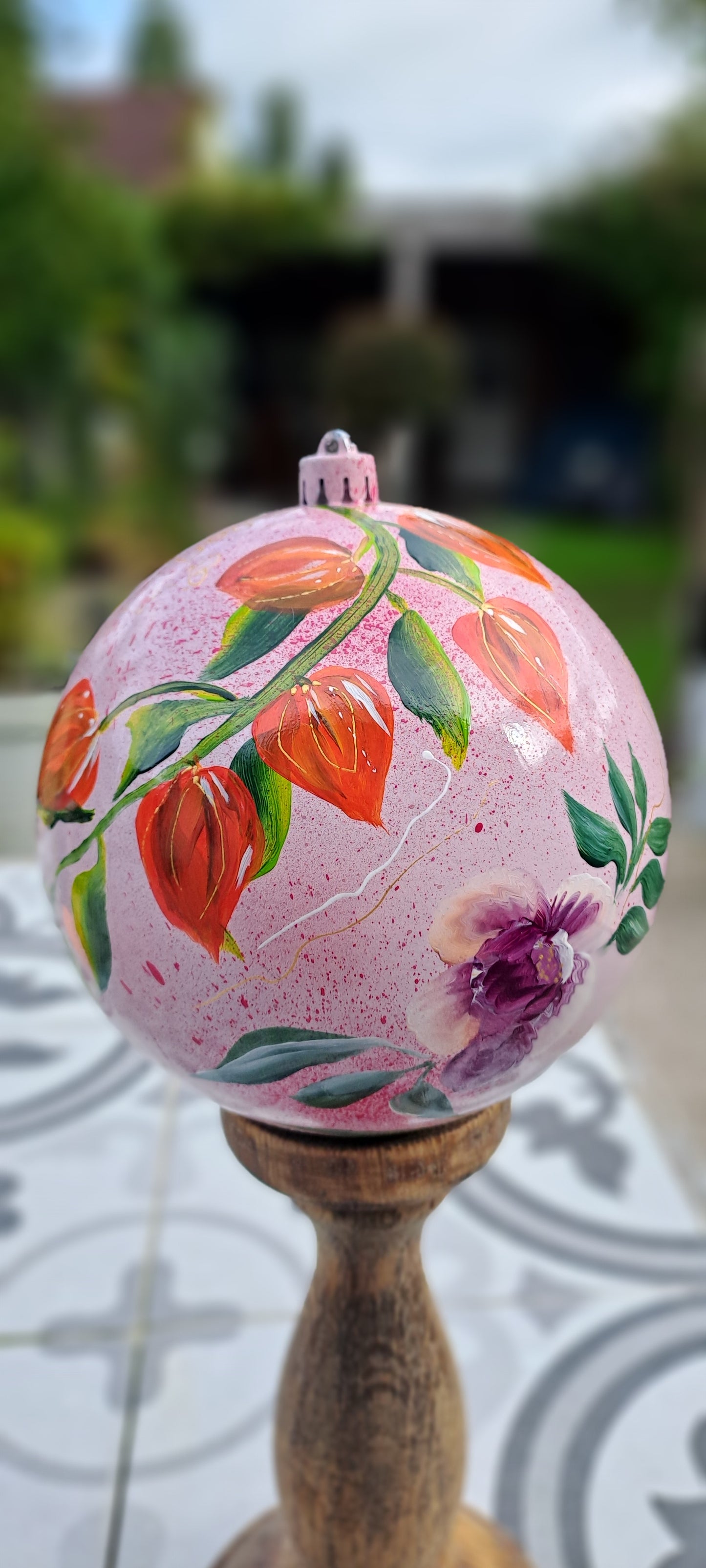 Kerst/ decoratiebal