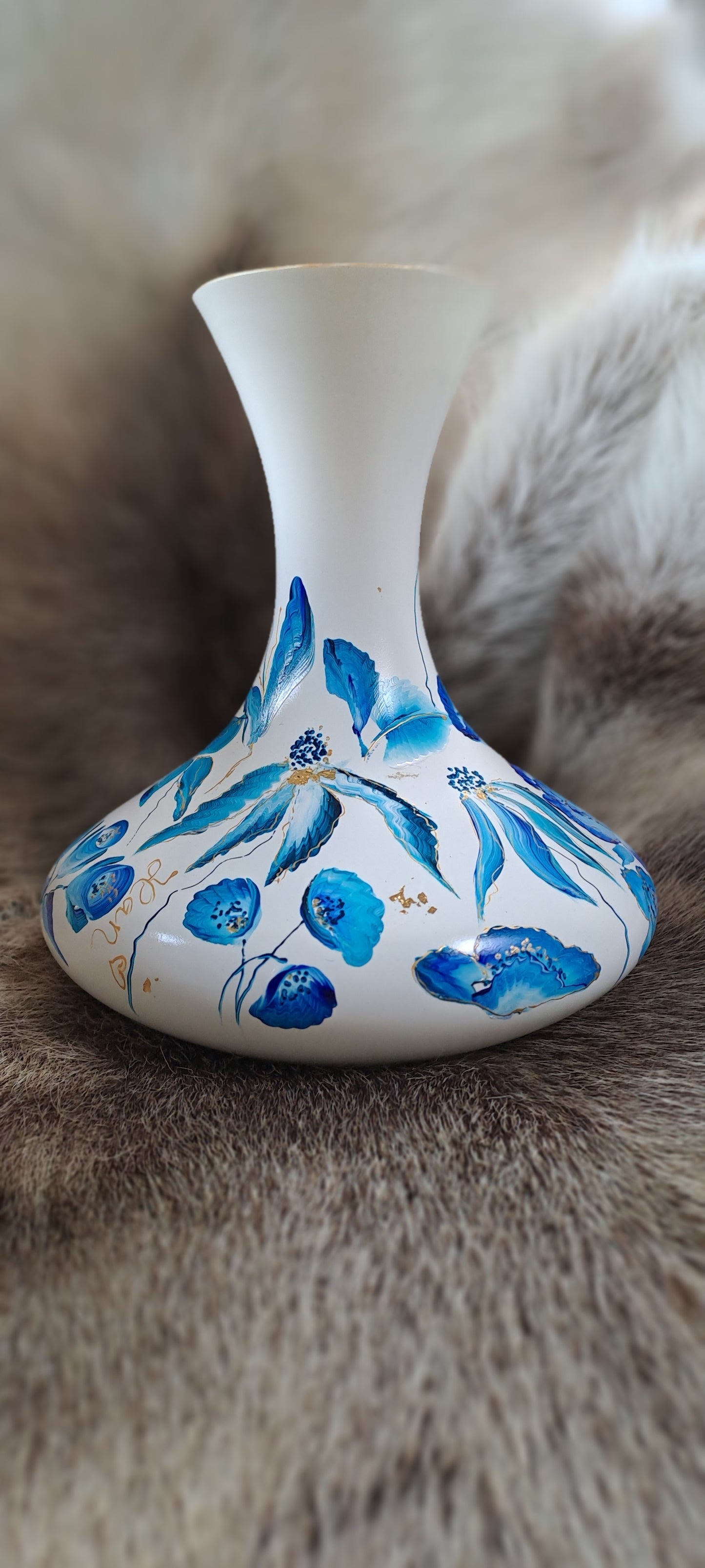 Karafvaas " Azzurro"