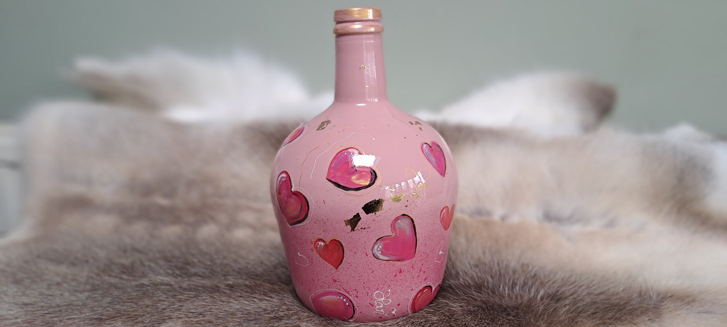 Roze vaas "Cupido"