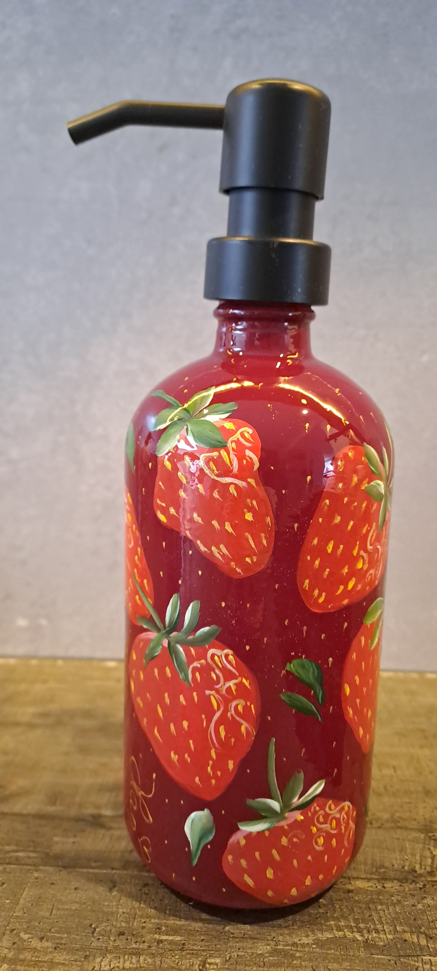 Zeeppompje "aardbei"